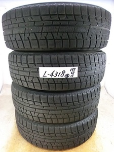 L-4318 中古スタッドレス ヨコハマ アイスガード iG50 PLUS 195/65R15 91Q (4本)