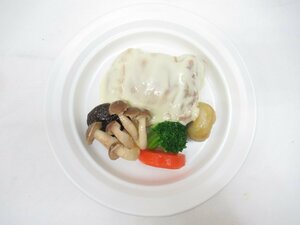 ★【直接引取不可】 食品サンプル ディスプレイ 鶏のチーズ焼き チキンチーズ 鶏肉 チーズ ブロッコリー 見本品 料理模型 飲食店 置物 飾り