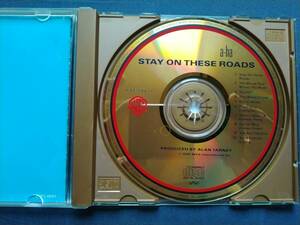 GOLD CD a-ha ステイ・オン・ディーズ・ロード 43P2-0003 STAY ON THESE ROADS アーハ 金蒸着