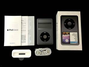 【ジャンク品】Apple/アップル iPod classic A1238 160GB アイポッド クラシック オーディオプレーヤー (52522S1)