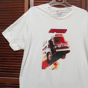 1スタ 再落無し AIIU 白 ムービー Tシャツ SPEED スピード 映画 90s 00s ビンテージ アメリカ 古着 ベール 卸 仕入れ