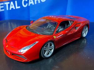 Maisto マイスト 1/18 FERRARI 488 GTB フェラーリ 箱無し 展示品