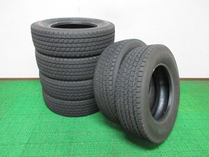 Q589【送料無料】195/75R15 109/107 12PR 超溝高 8~8.5分山 ヨコハマ スタッドレス iG91 2023年製 6本 激安 小型 トラック エルフ ダイナ