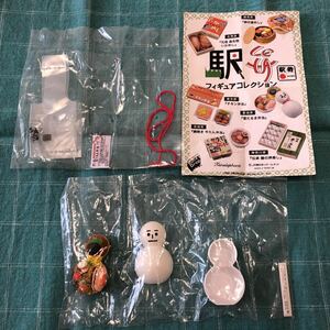 駅弁フィギュアコレクション新潟県雪だるま弁当ケンエレファント未開封品