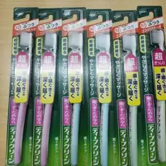 ディープクリーン　歯ブラシ　ふつう　6本