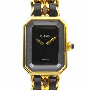 シャネル プルミエールS ブランドオフ CHANEL GP（ゴールドメッキ） 腕時計 GP/革 中古 レディース