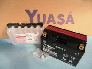 YUASA 台湾ユアサ YT9B-BS 充電済み YT9B-4 FT9B-4 GT9B-4 TMAX500 T-MAX500 XT600 YZF750R YZF-R6 グランドマジェスティー250 400 SJ04J