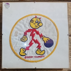 50s vintage reddy kilowatt ヴィンテージ レディキロワット ワッペン コレクタブル