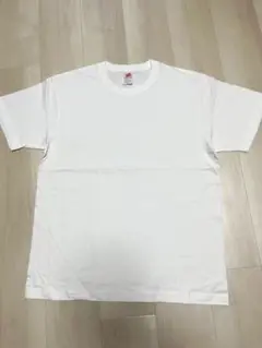 【Hanes ヘインズ】白 Tシャツ （euro-fit・XL)