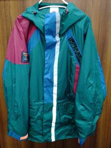 adidas / アディダス ATRIC LITE VINTAGE JACKET ナイロンジャケット グリーン Lサイズ