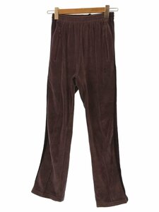 Needles◆Narrow Track Pant/ナロートラックパンツ/XS/ベロア/パープル/LQ236/ニードルズ//