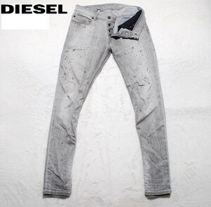 M44■dieselディーゼルSLEENKERソフトスリムデニムジーンズパンツW29L30