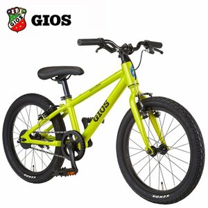 GIOS ジオス GENOVA 18 ジェノア 18 NEON YELLOW 18インチ キッズ 子供自転車