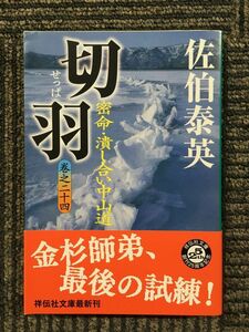 　切羽　―密命・潰し合い中山道〈巻之二十四〉 (祥伝社文庫) / 佐伯 泰英 (著)