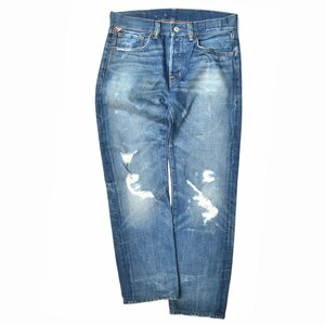 Denim & Supply RALPH LAUREN デニムアンドサプライ ラルフローレン 加工デニムパンツ ジーンズ W29 メンズ インディゴ M945926