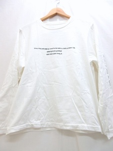 JANE SMITH ジェーンスミス 長袖カットソー Cut and sew S 100%COTTON MADE IN JAPAN