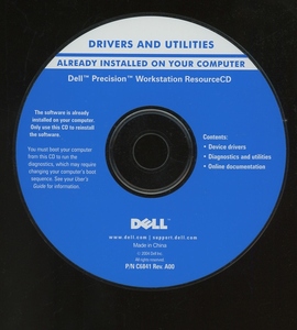 ◆DELL　ResourceCD　DRIVERS AND UTILIES　 C6841 rev.A00