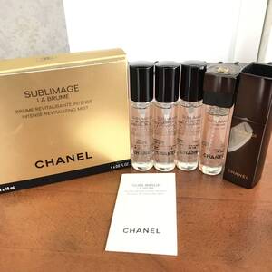  ★ CHANEL シャネル サブリマージュ ラ ブリューム 美容液 18m×4本 （3本未使用+1本残9割） 未使用 定価 39.050円 限定 限定品 ★