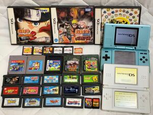 【RC-46】GBA/GB/GBC/DS/3DS/スイッチソフト+DSLite+初代DSなどまとめて32点セット！星のカービィ,ポケットモンスターサン他/ヤマト60s