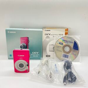 【動作確認済内容記載・箱付き備品有り】Canon IXY DIGITAL 110 is PINK　現状販売品　ジャンク扱い品