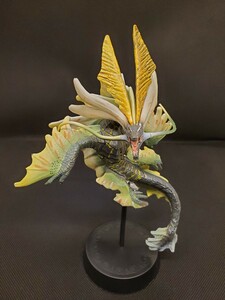 モンスターハンター　モンスター生態図鑑　ボーナスパーツ完成品　アマツマガツチ　フィギュア　モンスター　生態図鑑　美品