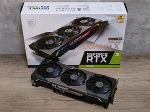 NVIDIA MSI GeForce RTX3090 24GB SUPRIM X 【グラフィックボード】