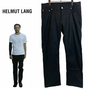 HELMUT LANG VINTAGE ヘルムートラング ヴィンテージ 初期 本人期 MADE IN ITALY イタリア製 製 ストレッチ ブラックパンツ 32 アーカイブ