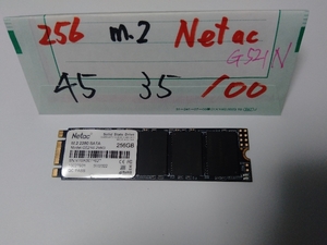■ SSD M.2 ■ 256GB （45時間）　Netac G521N　正常判定　送料無料