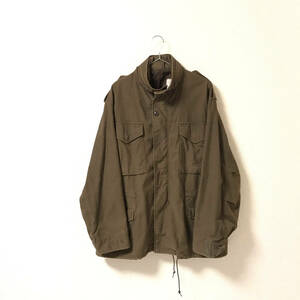 vintage★ALPHA INDUSTRIES アルファ インダストリーズ★M-65 ミリタリー ジャケット ブルゾン ririジップ LR 管:A:10