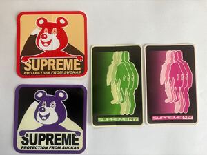 Supreme/シュプリーム　ステッカー　4枚セット