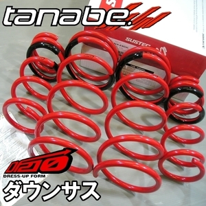 (未使用、箱の傷み、汚れ、凹みあり) タナベ tanabe ダウンサス DF210 シャリオグランディス N84W N84WDK