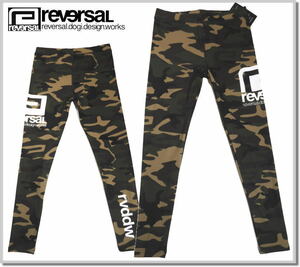 リバーサル reversal rvddw LONG SPATS rvbs046-CAMO-M ボトムス ロングパンツ スパッツ ラッシュガード