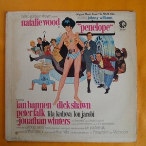 【LP】OST Johnny Williams Penelope 　★ Vocals The Pennypipers　Natalie Wood サバービア Henry Mancini 美人泥棒