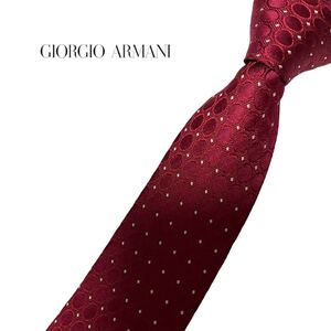 GIORGIO ARMANI ネクタイ 小紋柄 ジョルジオアルマーニ USED 中古 m274