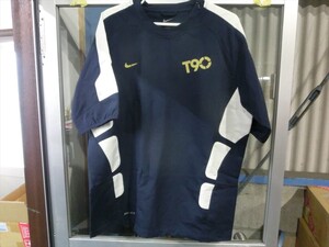 T【A7-00】【送料無料】NIKE ナイキ/ドライフィット トータル90 半袖 トレーニングウェア/Lサイズ/メンズ/※ほつれ有