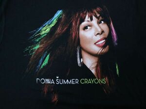 稀少 デッドストック Donna Summer 00s 2008年 CRAYONS ビンテージ Ｔシャツ M/Diana Ross Janet Jackson Cher Whitney Houston Chaka Khan