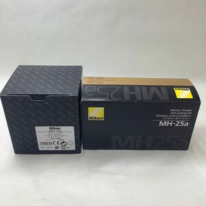 現状品/返品不可 空箱 2つセット Nikon MH-32 MH-25a #j01816 j5