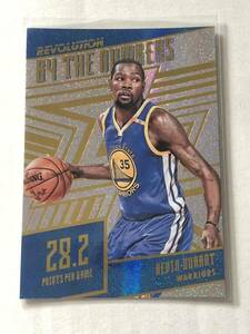 Kevin Durant 2016 Panini Revolution By the Numbers #3