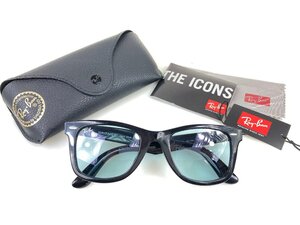 未使用　レイバン　Ray-Ban　サングラス　ウェイファーラー　RB2140-F　901/64　52□22　フルフィット　イタリア製　YSG-100