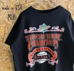 MLB メジャー USA製 ビッグプリント Tシャツ ビッグシルエット 古着