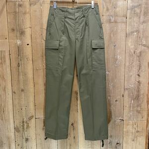 【W32 L32】デッドストック ドイツ軍 ミリタリー カーゴ パンツ ビンテージ アメリカ古着 00s 90s 黒