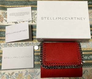 ステラマッカートニー STELLA McCARTNEY 3つ折り財布 FALABELLA SMALL FLAP WALLET 未使用品 保存袋・箱・説明書等