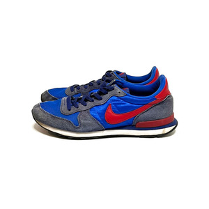 【送料無料】2014年製 NIKE INTERNATIONALIST ブルー/レッド US10.5 JP28.5cm vintage 古着 スニーカー