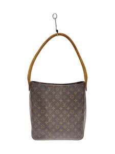 LOUIS VUITTON◆ルーピングGM_モノグラム・キャンバス_BRW/PVC/BRW