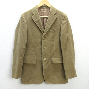 D■日本製■ポールスミス/Poul Smith テーラードジャケット JKT /ベージュ【L】MENS/39【中古】