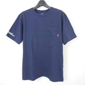 17SS WTAPS ダブルタップス GPS TEE コットン 半袖 袖 ロゴ ポケット Tシャツ カットソー NAVY 3