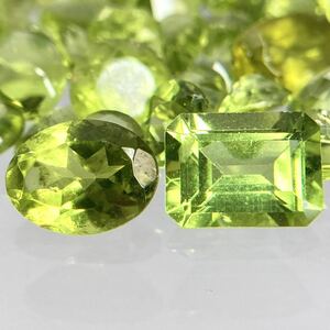 ◆天然ペリドットおまとめ◆s 50.5ct 裸石 宝石 peridot jewelry ジュエリー ルース ②