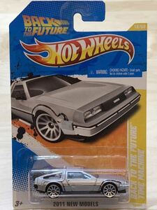 【新品：未開封】HOT WHEELS ホットウィール バック・トゥ・ザ・フューチャー タイムマシーン [デロリアン]