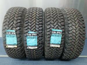 ★新品未使用品★スパイクタイヤ★ ブリヂストンRD-701 WIDE70 185/70SR13　4本セット スパイクタイヤ　G1139