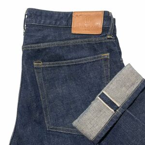 USA製 コットン 日本製 濃紺 赤耳 JAPAN BLUE JEANS ジャパンブルージーンズJ304 メンズ ジーパン デニム 革パッチ 